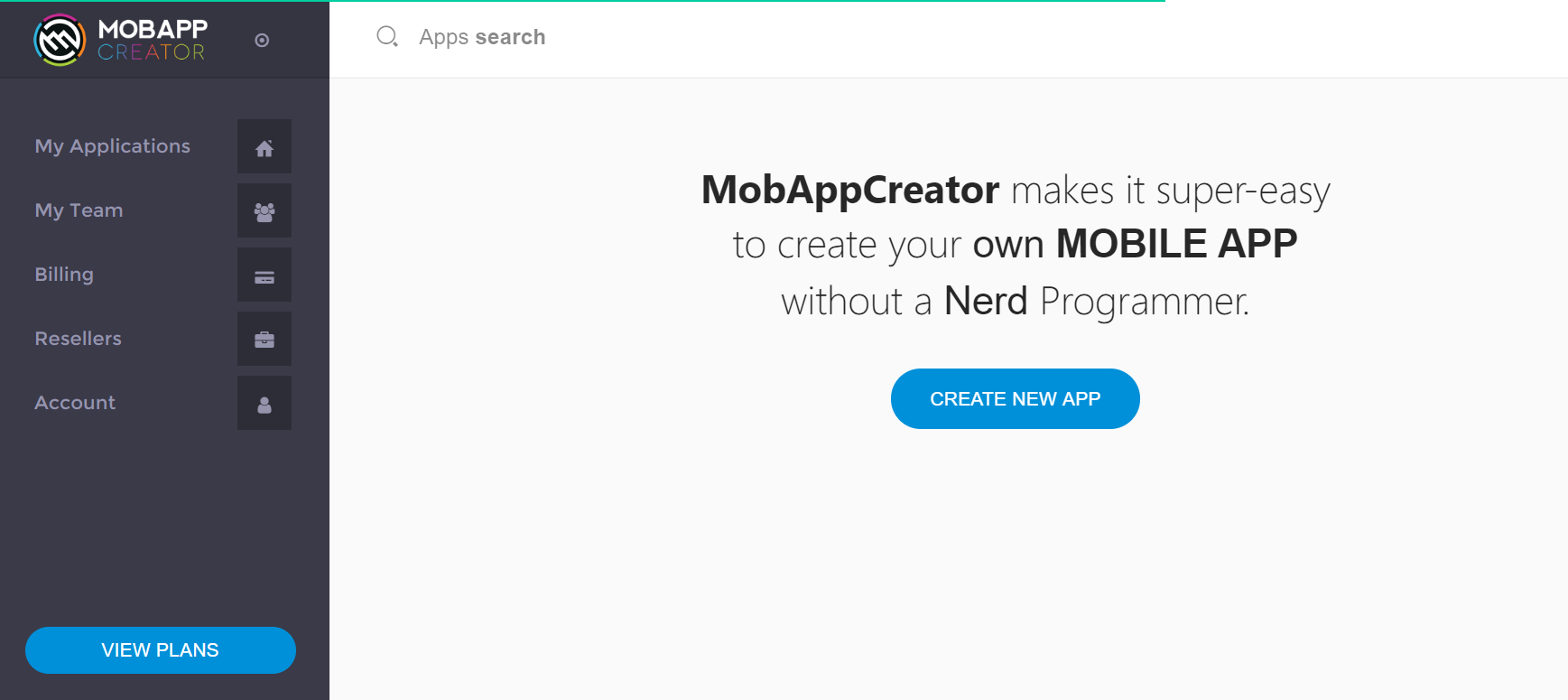 Инструмент создания приложений MobAppCreator