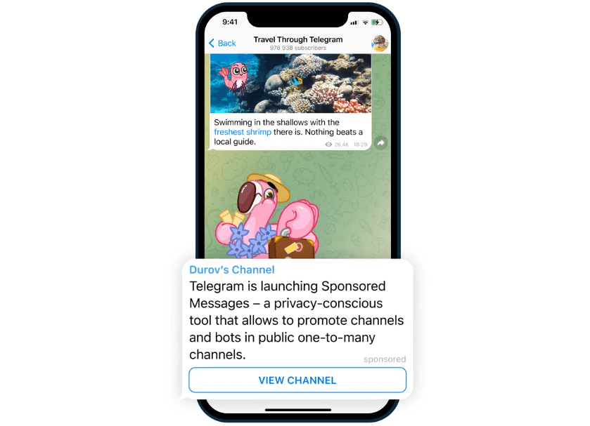 Telegram Ads: как работает реклама в «Телеграме», инструкция по созданию  объявлений и настройке таргетинга | Calltouch.Блог